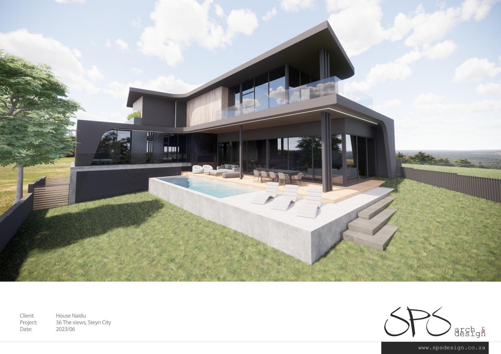 Steyn City Plot with Approved Plans — photograph 3