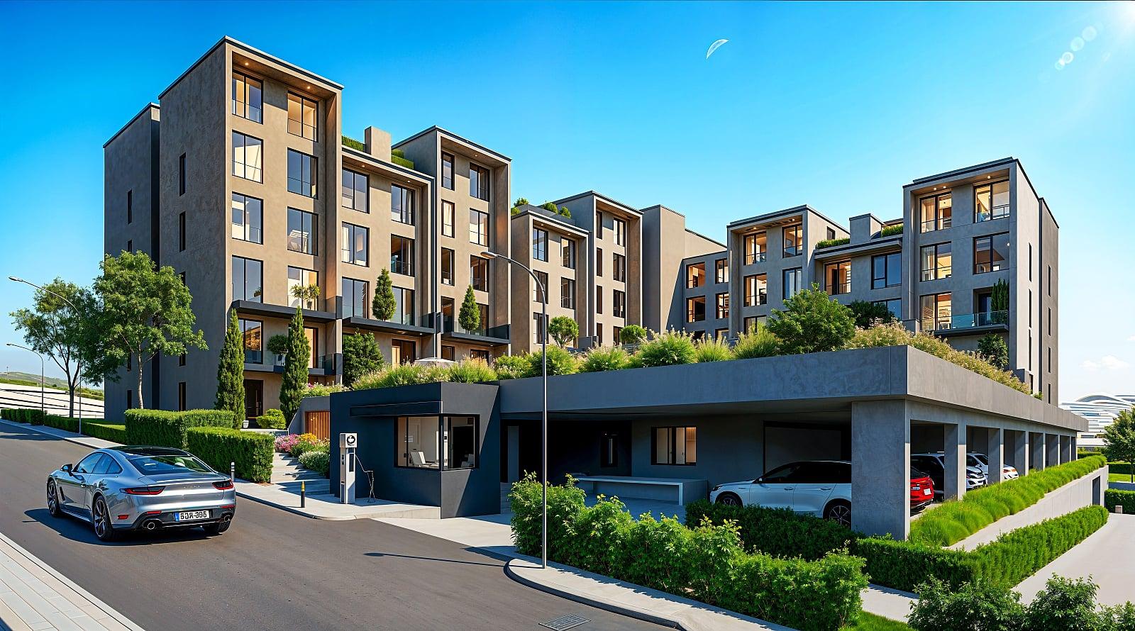 Apartments in Ahmet Yesevi, Nilüfer — photograph 2