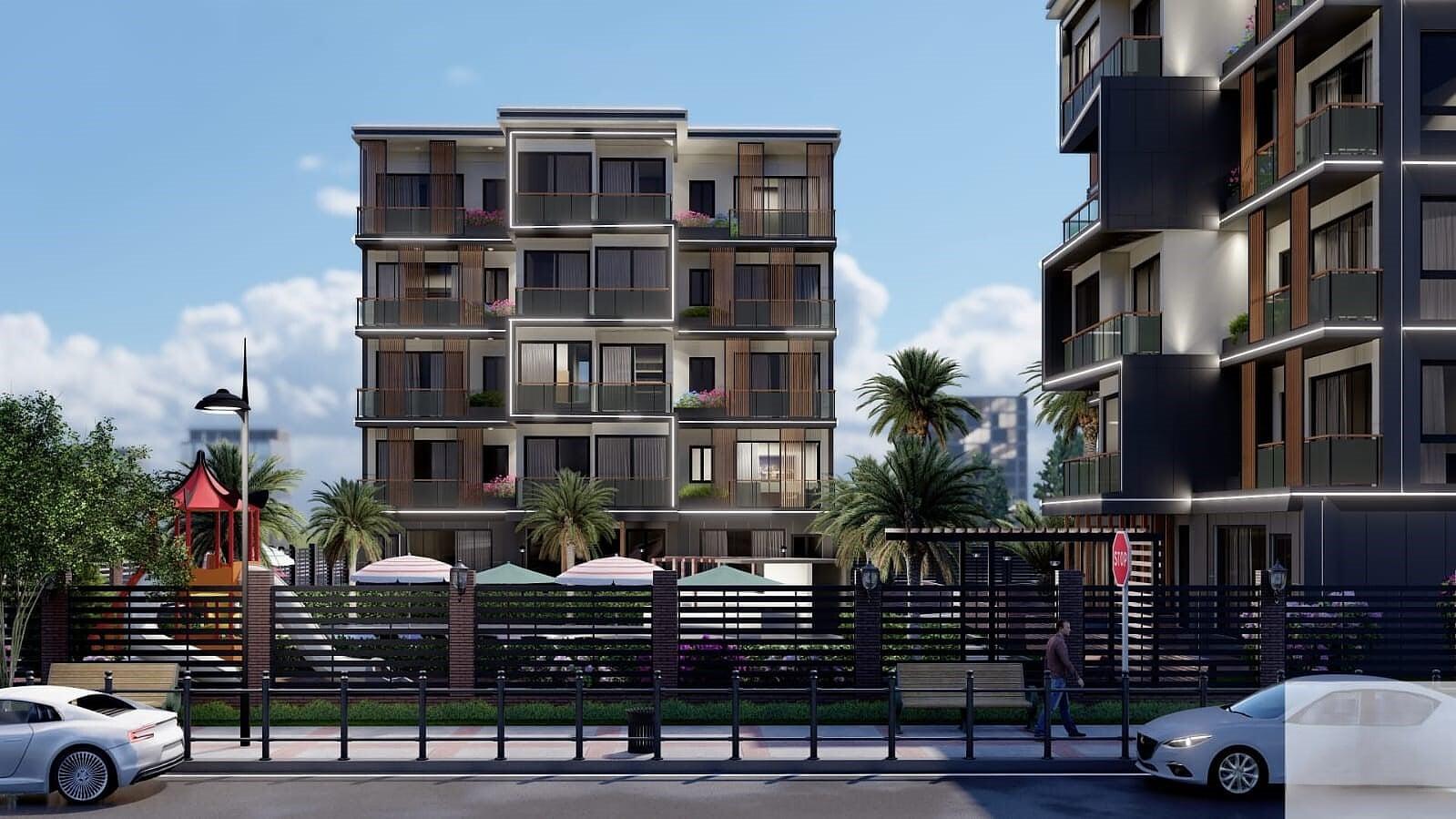 Apartments in 75. Yıl, Mezitli — photograph 2