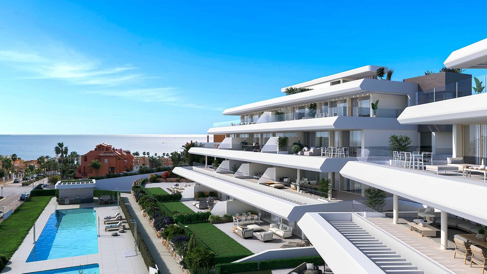 Apartments in Buenas Noches, Estepona — photograph 1