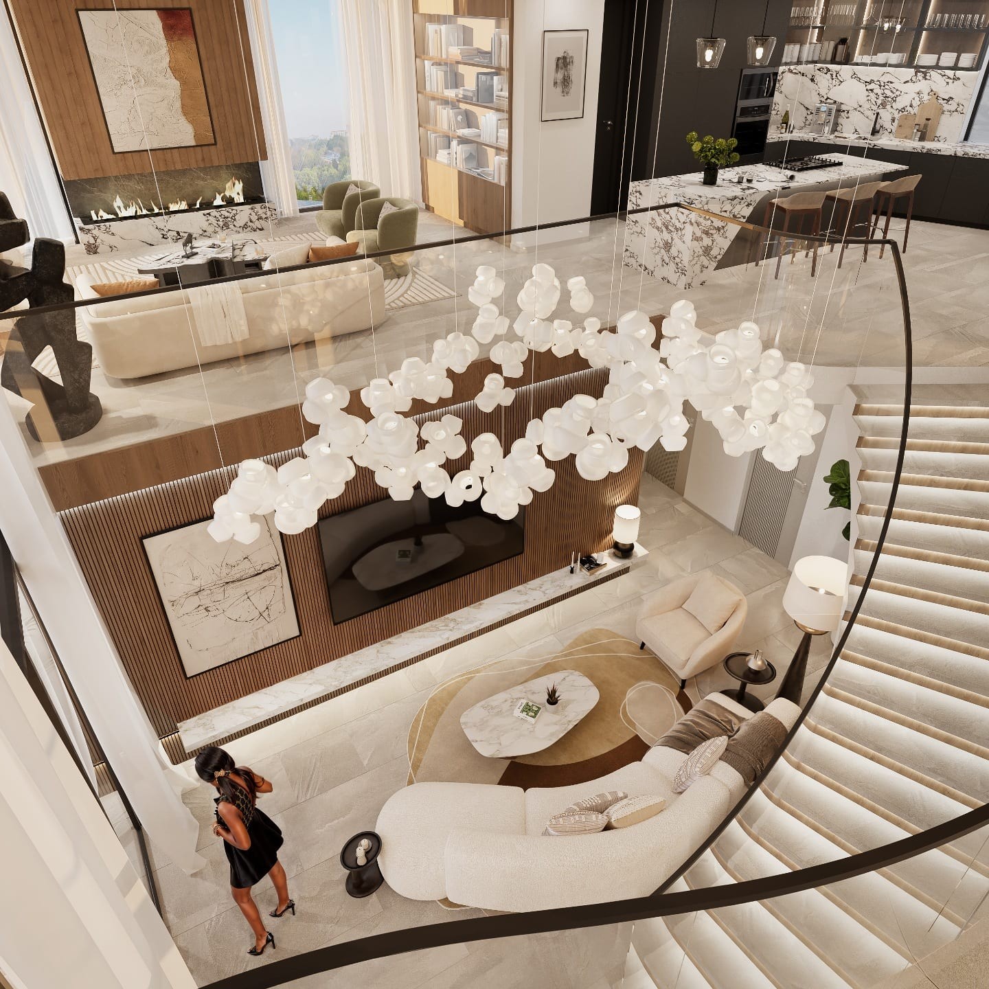 A Sky-High Residence of Singular Distinction