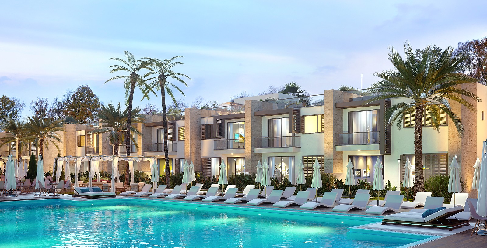 Apartments in Ötüken, İskele (ECN-00386)